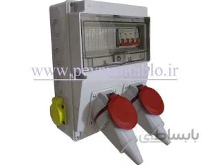 جعبه پریز کارگاهی تک و سه فاز (IP66) آمپراژ 16 (PARSA) ا جعبه پریز کارگاهی تک و سه فاز (IP66) مارک پارسا (روکار) دو عدد مینیاتوری تک و سه فاز و دو عدد پریز تو کار تک فاز 16 آمپر و دو عدد پریز سه فاز پنج شاخه 16 آمپر (دارای دو عدد نری پنج شاخه 3P+N+E پارسا)