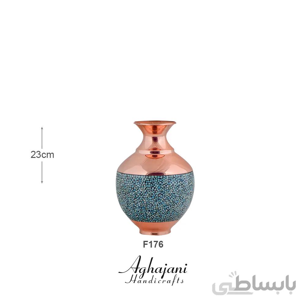 گلدان بلونی فیروزه
