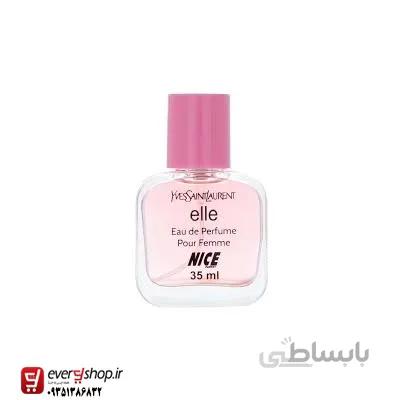 عطر جیبی زنانه نایس مدل Elle حجم 35 میلی لیتر