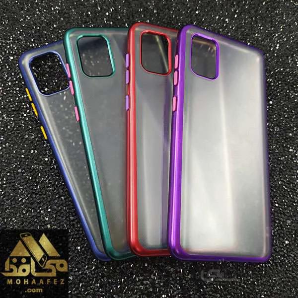قاب نیمه شفاف سامسونگ A31 کد SA395
