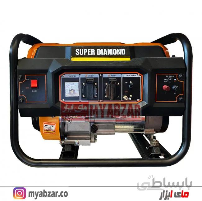 موتور برق دیاموند 3 کیلووات مدل SUPER DIAMOND LT-3900