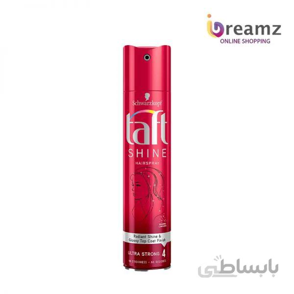 اسپری حالت دهنده تافت قرمز شاین taft shine