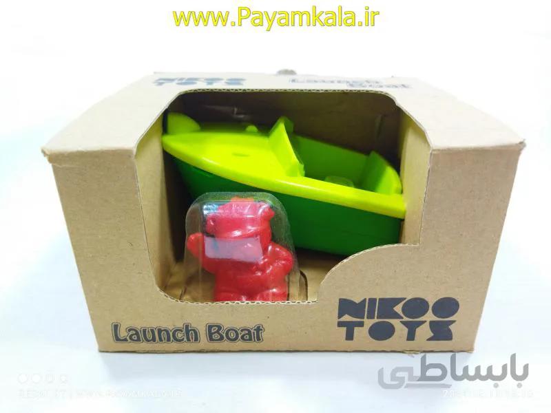 اسباب بازی قایق موتوری نیکو (سبز)