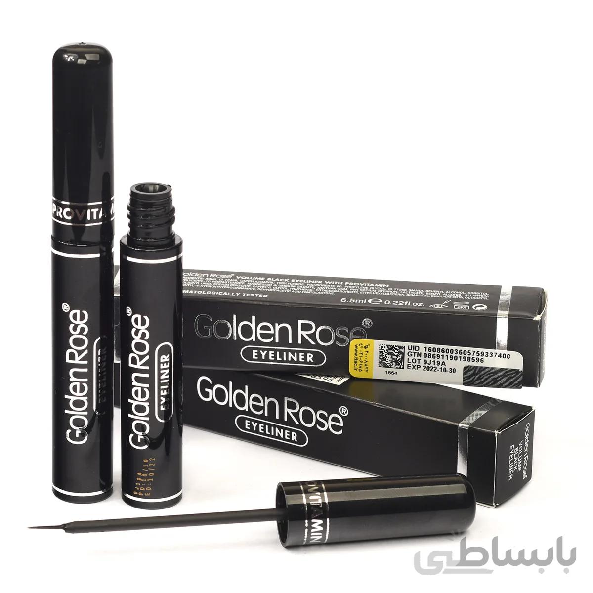 خط چشم مویی گلدن رز Golden Rose مدل provitamin