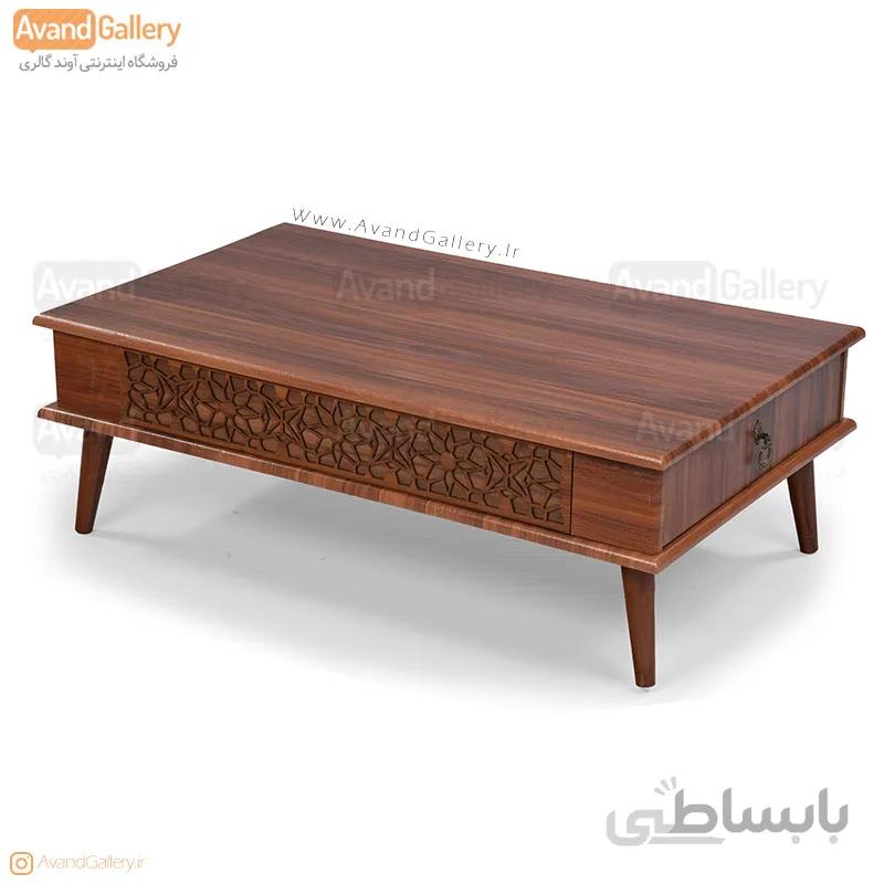 میز جلو مبلی و عسلی مدل سپیدار کد 262