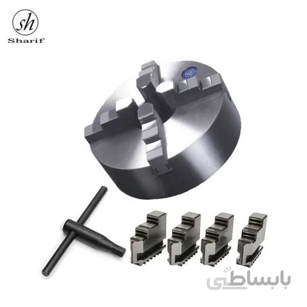 چهار نظام دستگاه تراش سایز 200 لنگر نشان
