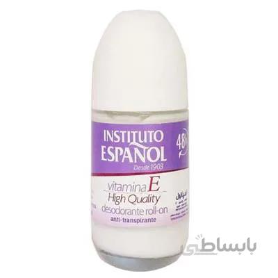 مام رول ویتامین E اسپانول ۷۵ میل / Espanol Deodorant Roll On Vitamin E 48H