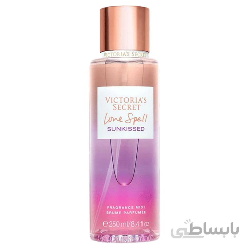 بادی اسپلش لاو اسپل سان کیسد ویکتوریا سکرت Victoria's Secret Love Spell Sunkissed Body Splash 250ml