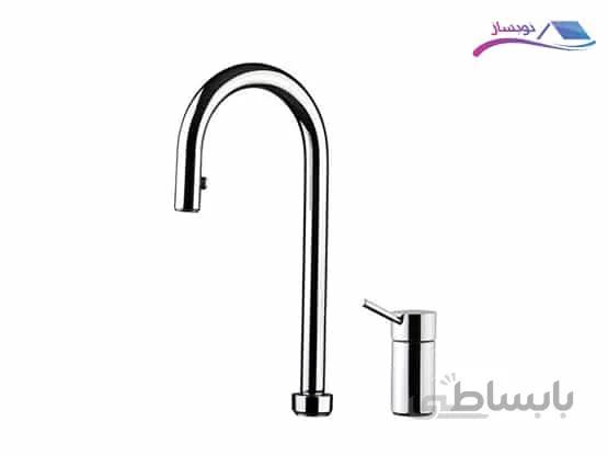 شیر آشپزخانه کی دبلیو سی مدل INOX ا Kitchen Pullout Faucets