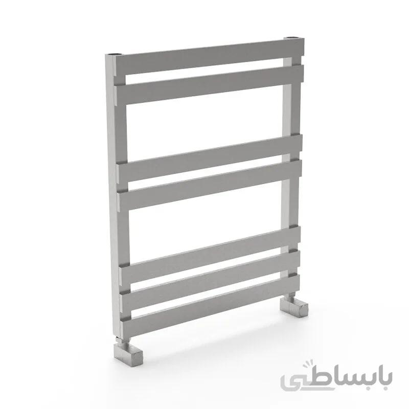 حوله خشک کن استیل فلت رو کار کروم مات