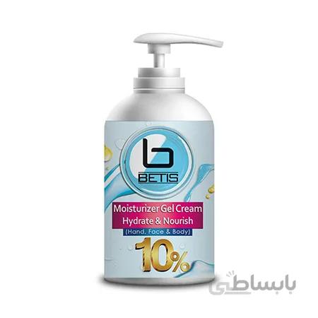 کرم مرطوب کننده دست و صورت مناسب پوست نرمال تا چرب بتیس مدل پمپی 400میل