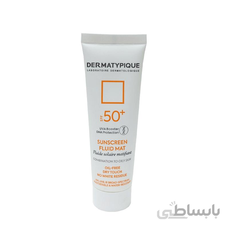 ضدآفتاب بی رنگ فاقدچربی +SPF50 درماتیپیک