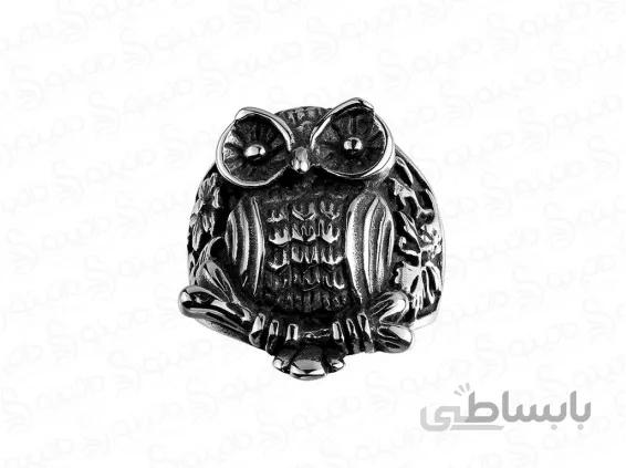 انگشتر طرح جغد باستانی 12155