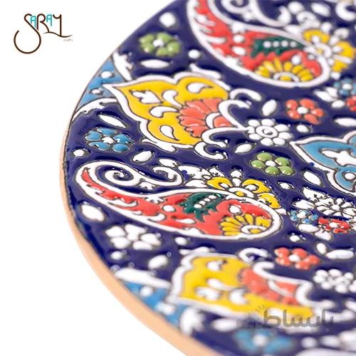 بشقاب دیوارکوب نقطه کوبی طرح سنتی کد 3601
