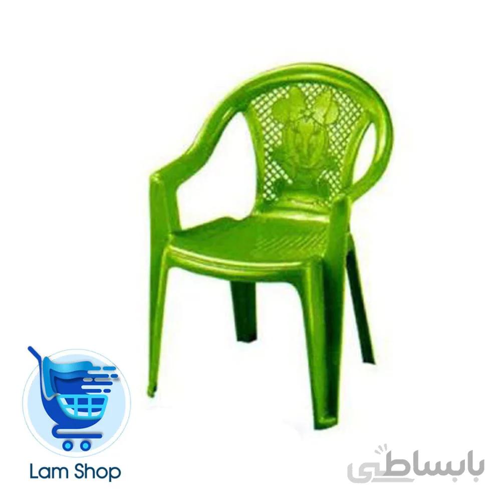 صندلی کودک ناصر پلاستیک مدل میکی موس1