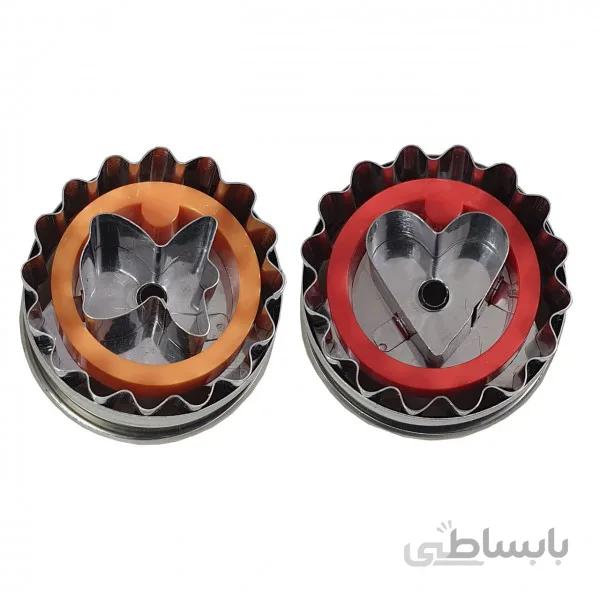 کاتر شیرینی پزی مدل Leblebi-07 مجموعه 2 عددی