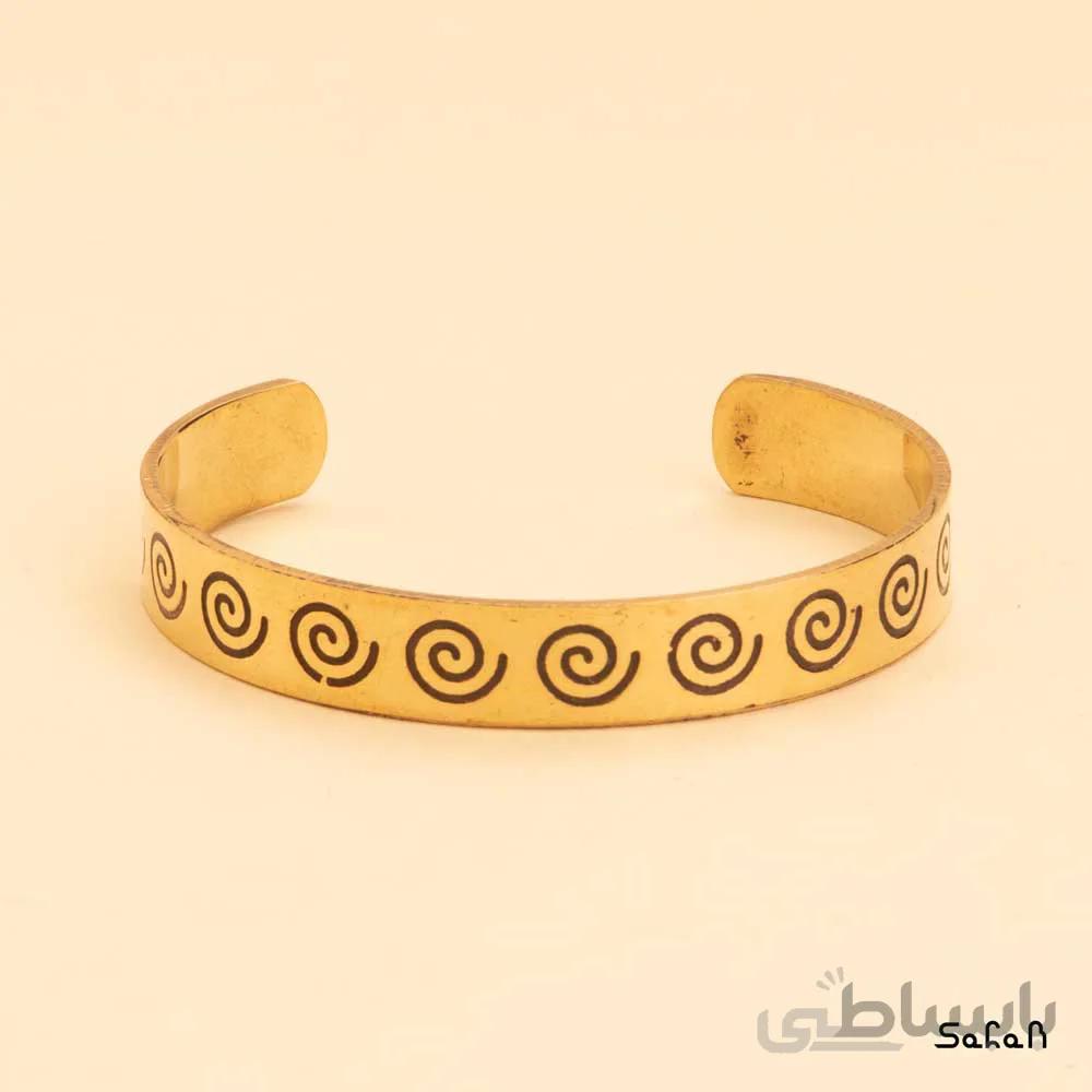 دستبند هندی باز طلایی