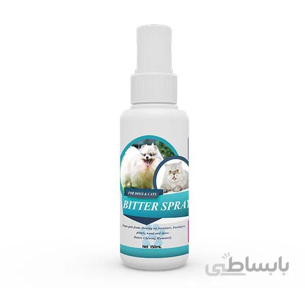 اسپری تربیتی تلخ کننده Bitter مخصوص سگ و گربه ویتاپت ۱۵۰ میلی لیتر
