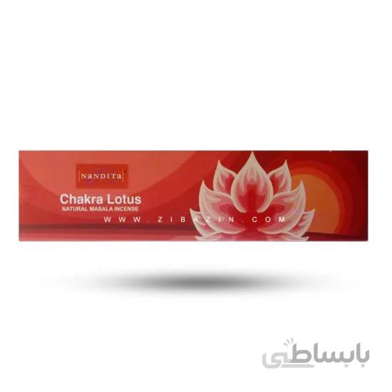عود دستساز چاکرا لوتوس (Chakra Lotus) برند ناندیتا : ۵۰ گرمی