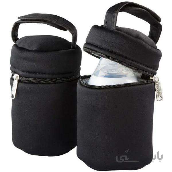 کیف شیشه شیر تامی تیپی مدل 43129371 بسته دو عددی ا Tommee Tippee 43129371 Pack of 2 Temperature Insulated Bottle Bag
