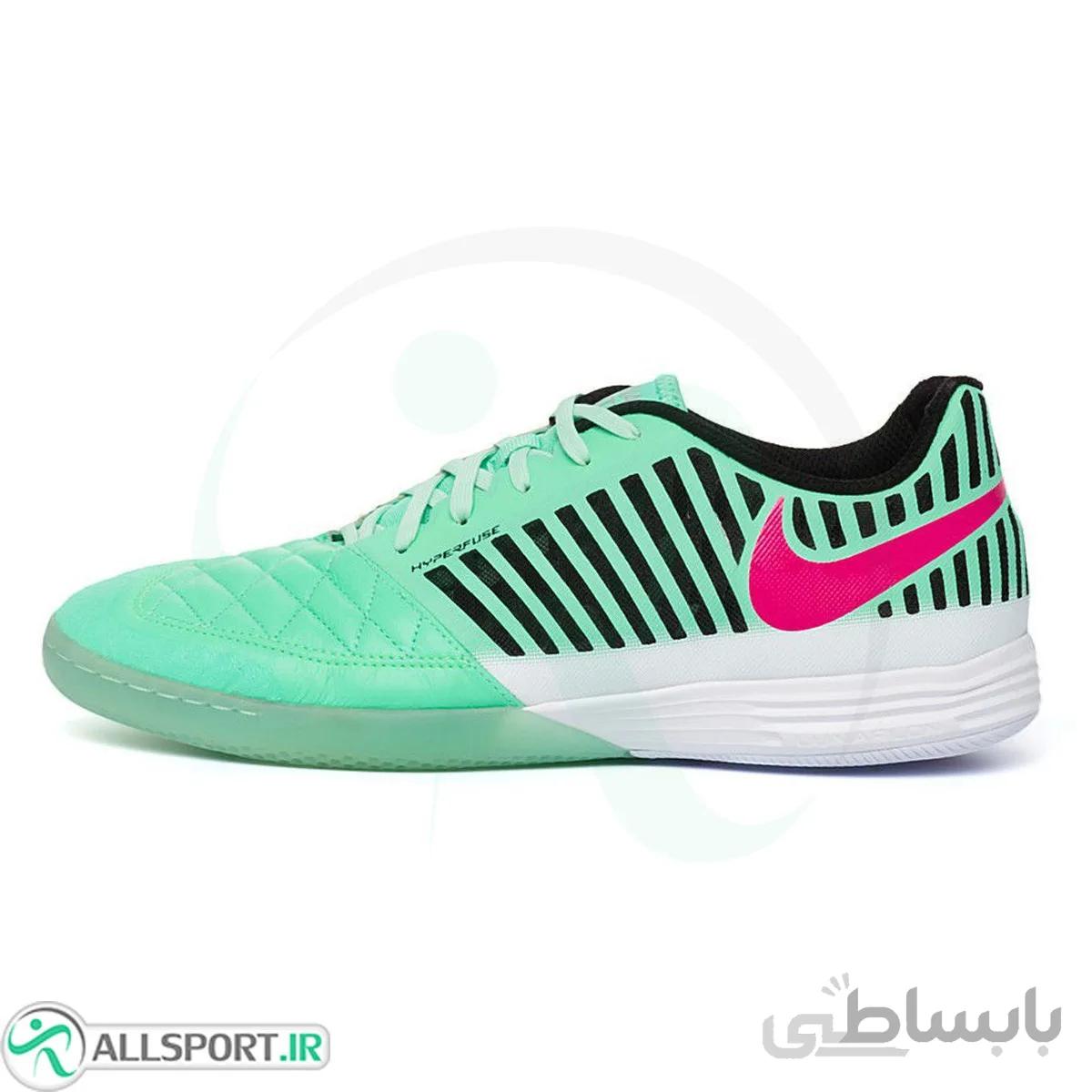کفش فوتسال نایک لونارگتو طرح اصلی Nike 5 Lunar Gato II Green