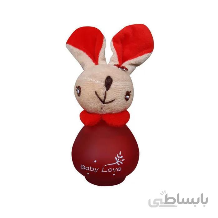ادکلن کودک baby love مدل خرگوش قرمز