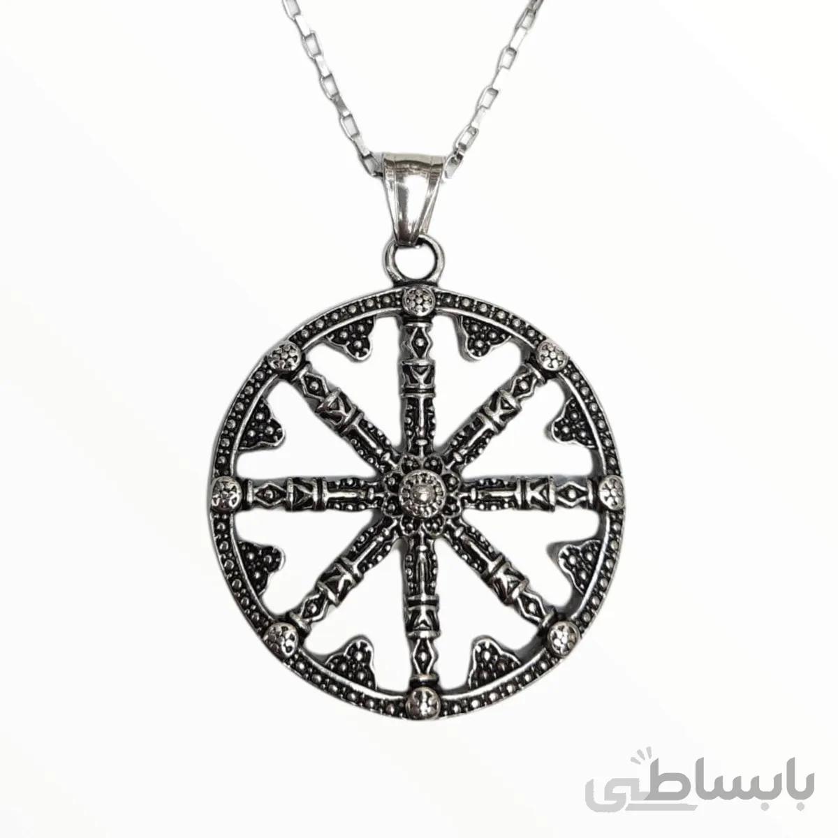 گردنبند مردانه طرح وایکینگ کد sp29