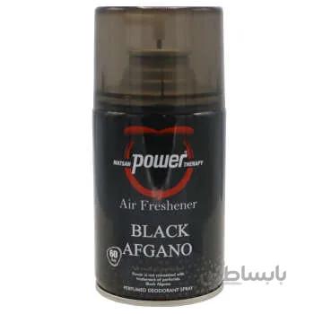 اسپری خوشبو کننده هوا مدل Black AfGano حجم 260 میلی لیتری پاور ا پینکت