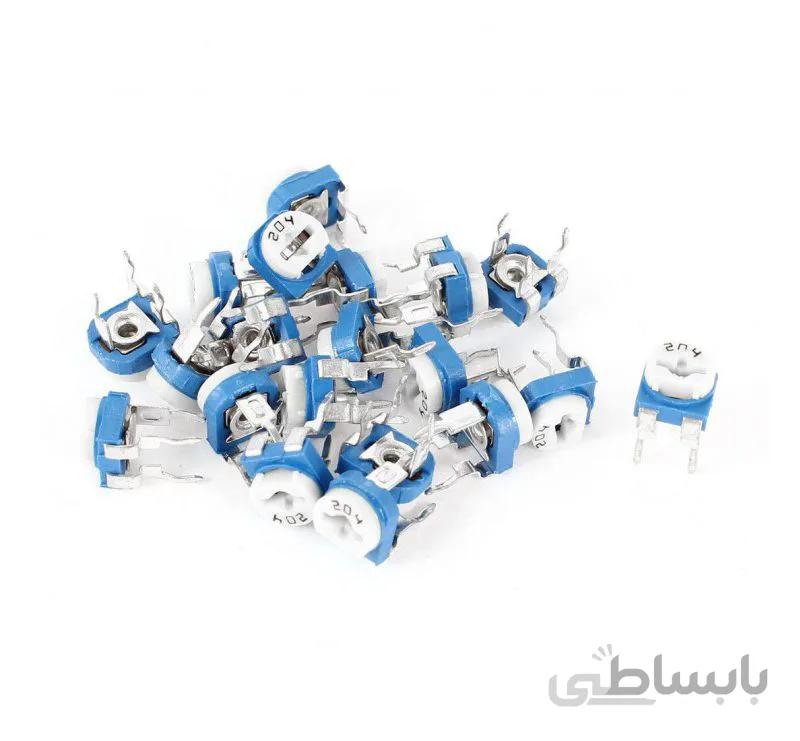پتانسیومتر 20K خوابیده