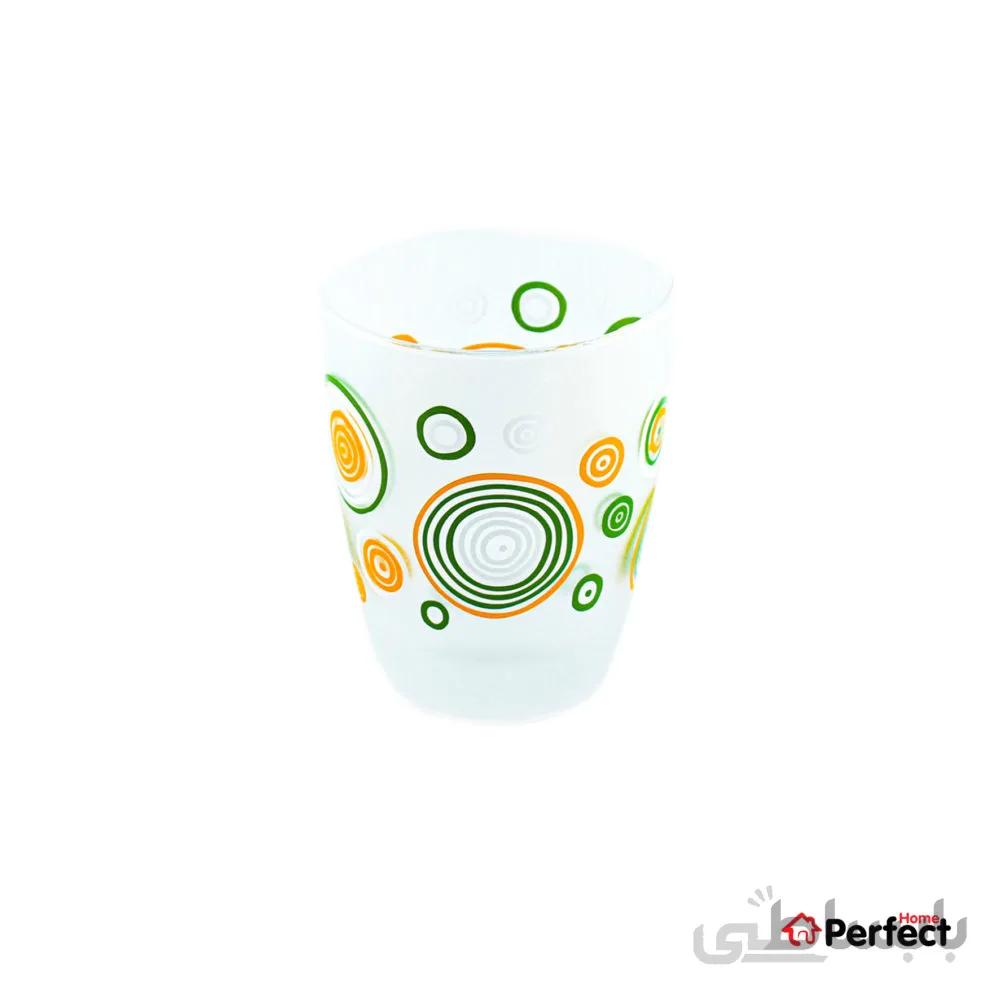 لیوان اوشن مدل تیارا کوتاه مات طرح دار