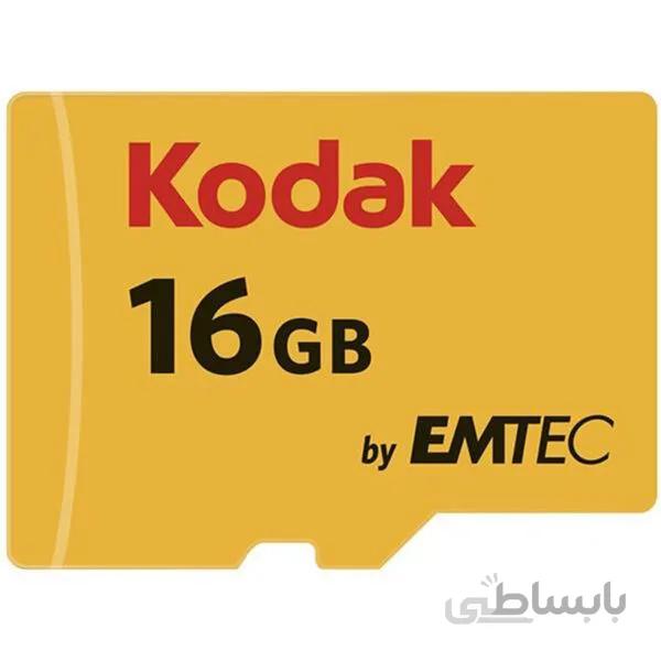 کارت حافظه Kodak UHS-I U1 microSDHC کلاس 10 استاندارد 16گیگابایت