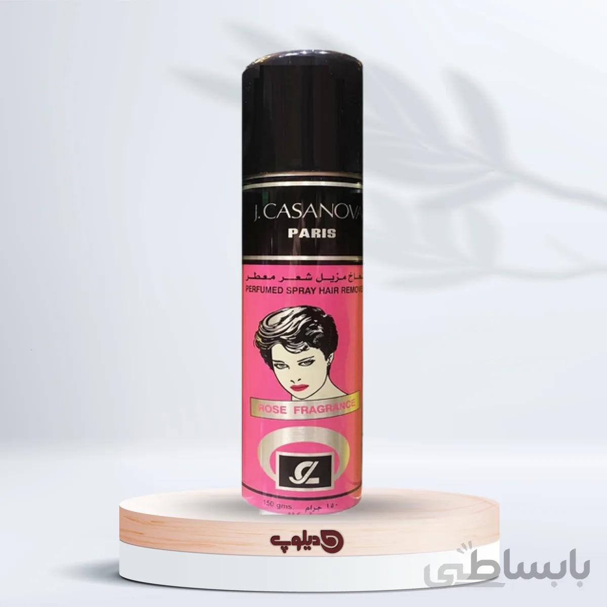 اسپری موبر کازانوا رایحه گل رز