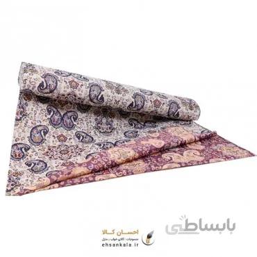پارچه جاجیم ژاکارد طرح گل و گلدون