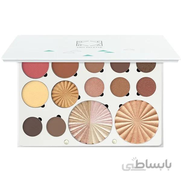 پالت آرایش کامل افرا ofra مدل Pro Palette Soul| سایه، رژگونه، هایلایتر، برنزر، کانتور، سایه ابرو ا Ofra Cosmetics Pro Palette – Soul