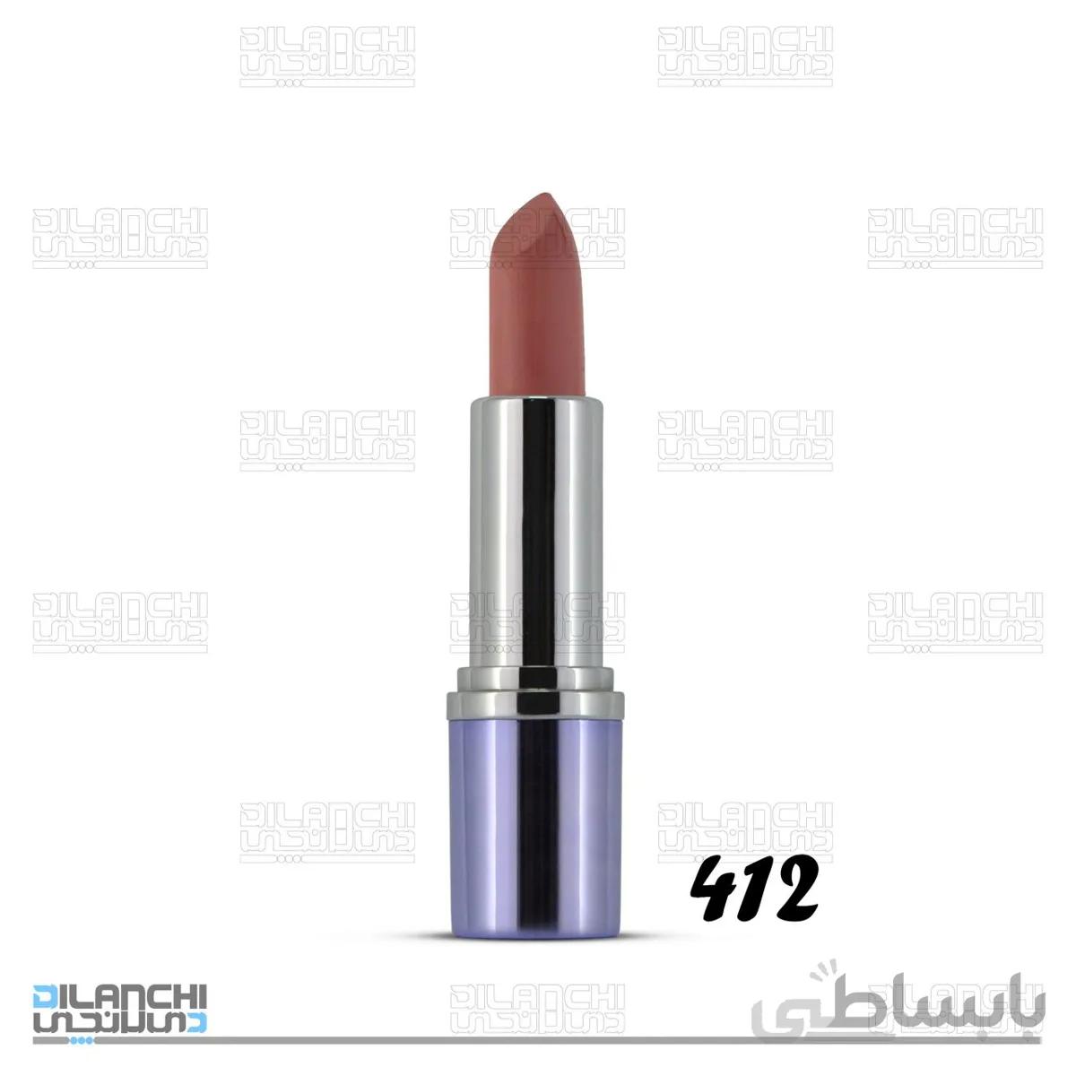 رژ لب جامد مات کنویس هارمونیک شماره 412