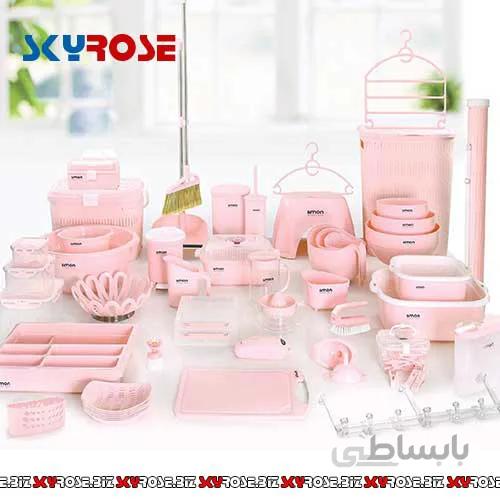 سرویس جهیزیه ۶۴ پارچه لیمون مدل نارین