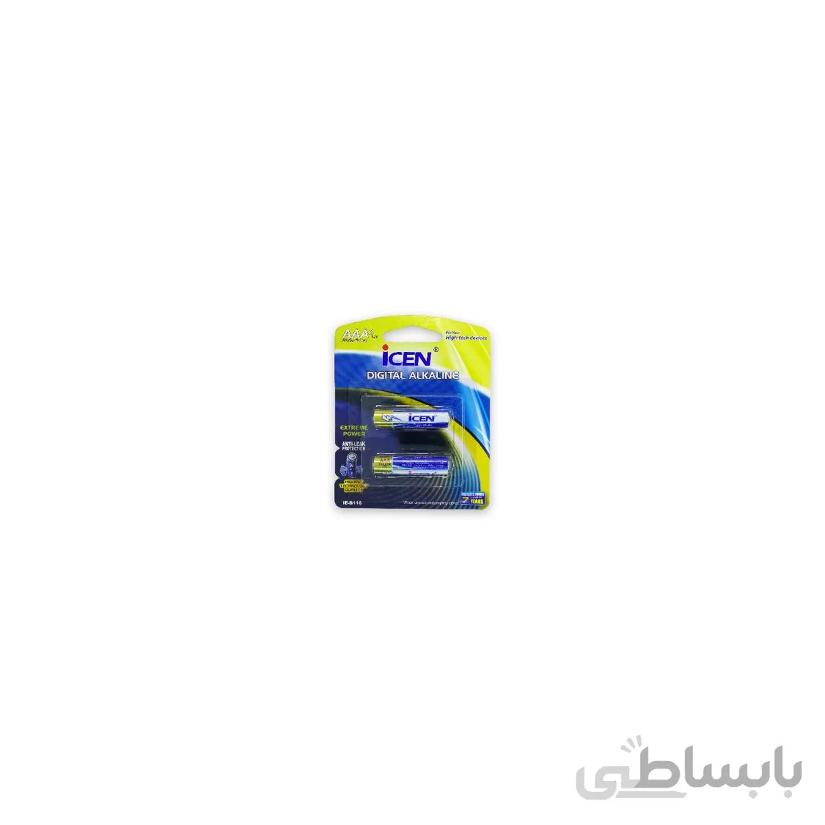 باطری نیم قلم alkaline الکالاین icen ای سن