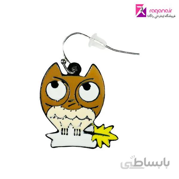 گوشواره زنانه طرح جغد کد RG-ER 116