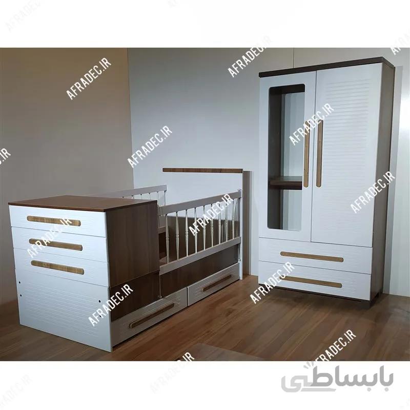 سرویس خواب نوزادکودک به نوجوان مدل کرکره ای 2