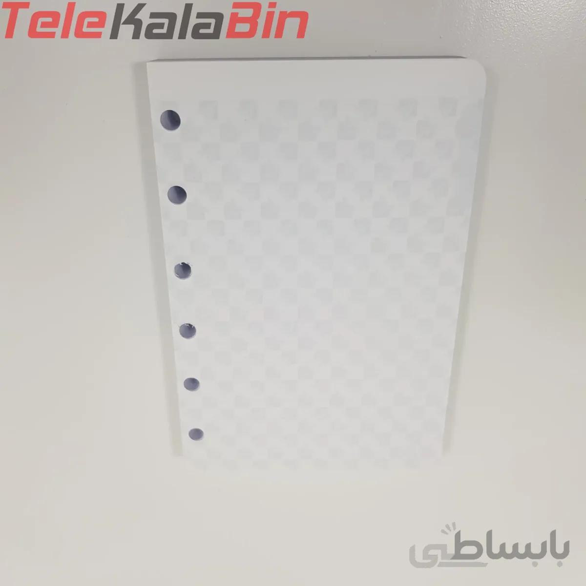 کاغذ یدک دفترچه یادداشت کلاسور 6 سوراخ پایا