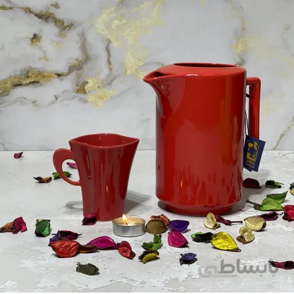 پارچ رنگی برند shex مدل افسون