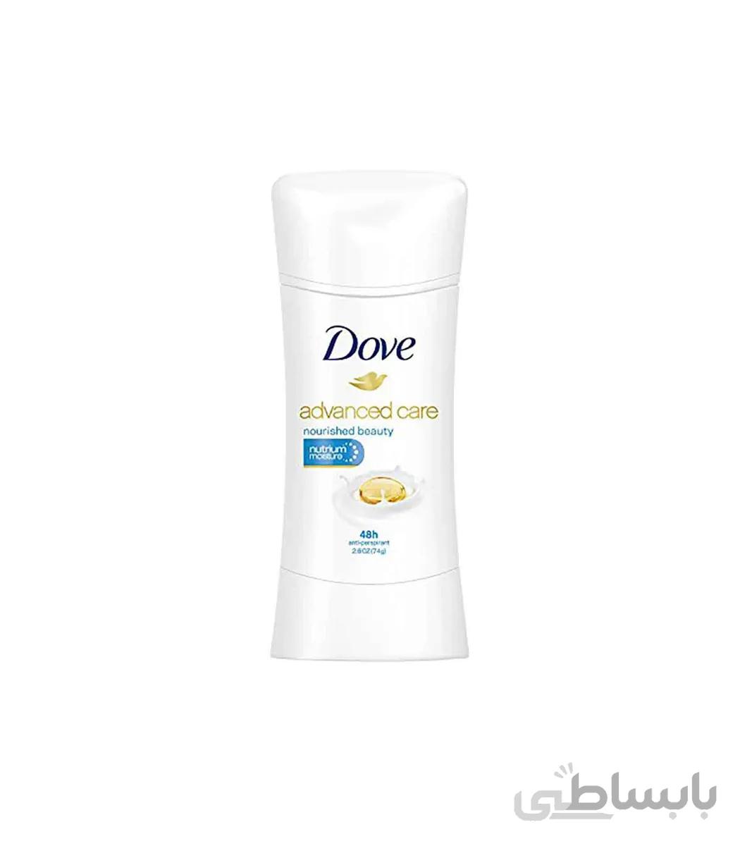 دئودورانت ضد تعریق داو مدل NOURISHED BEAUTY حجم ۷۴ گرم