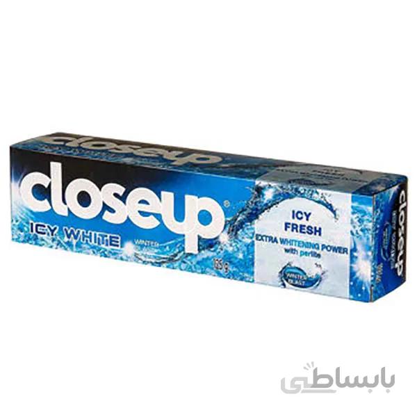 خمیر دندان سفیدکننده کلوز آپ مدل Winter Blast حجم ۱۲۵ میلی لیتر