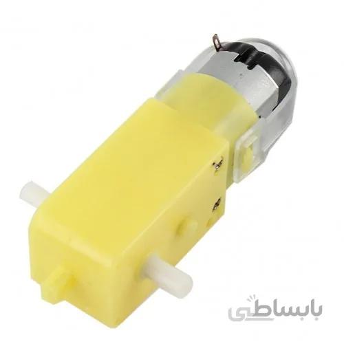 موتور گیربکس پلاستیکی دو طرفه 1:120