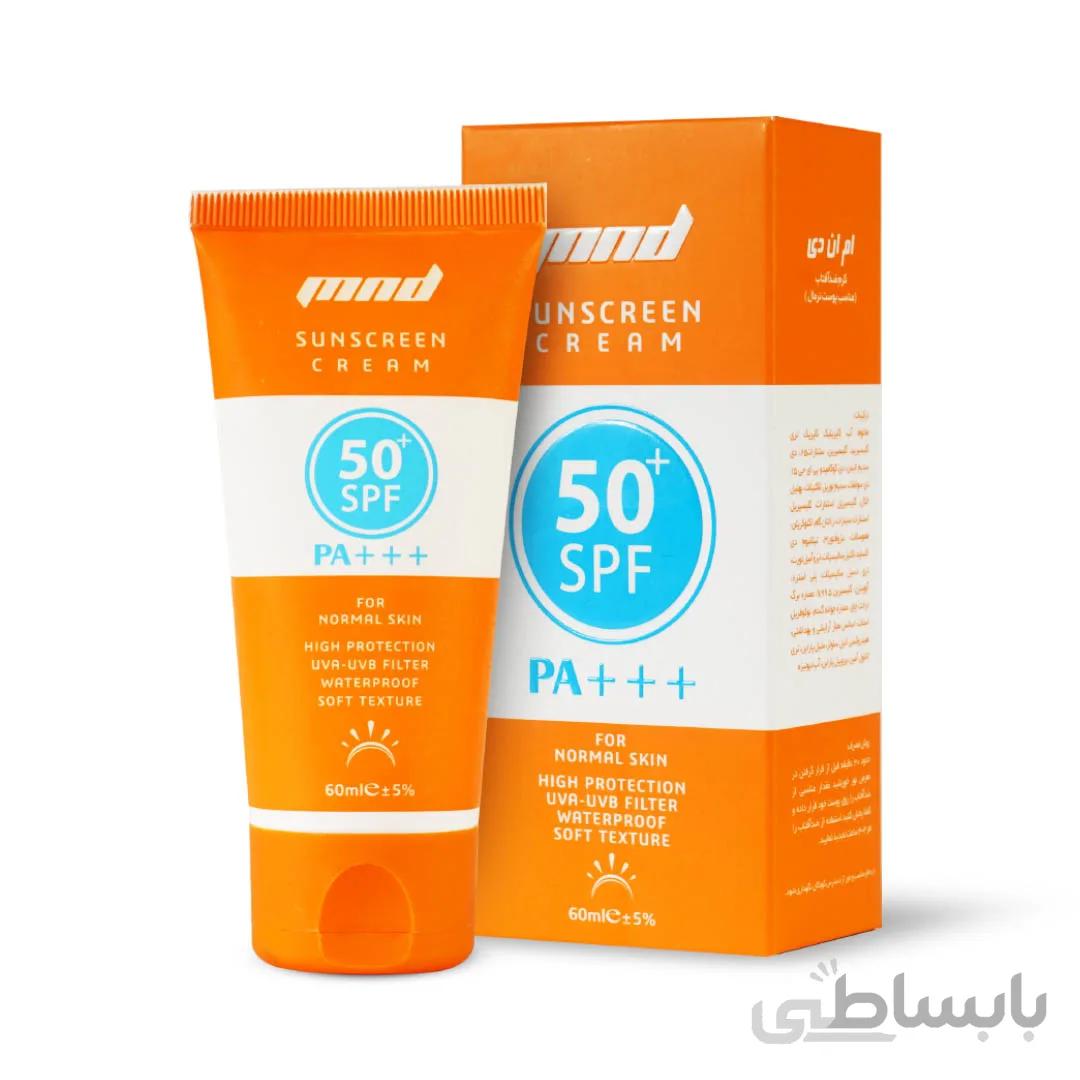 کرم ضدآفتاب پوست نرمال 60 میل