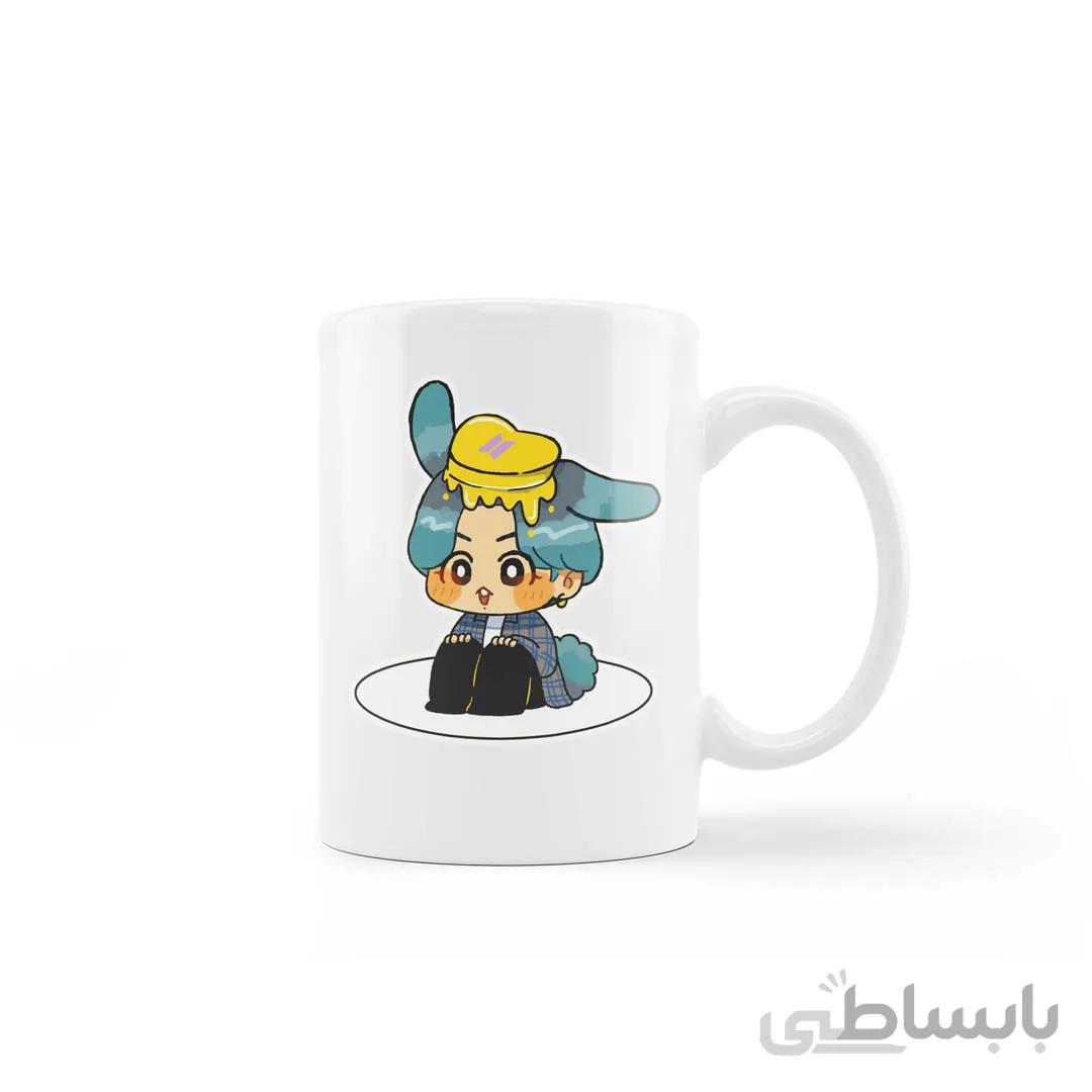 ماگ BTS طرح BT21 کد 2040034