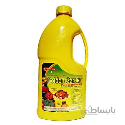 روغن سرخ کردنی گلدن گاردن ۱٫۵ لیتر – Golden Garden Pure vegetable oil