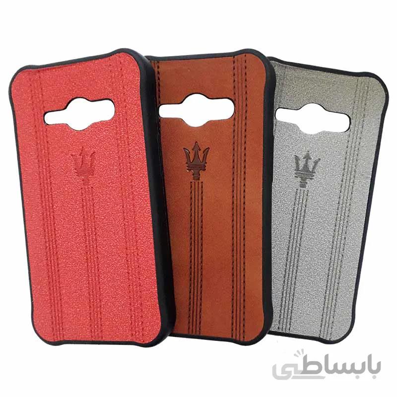 قاب چرمی طرح مازراتی سامسونگ J1 ACE