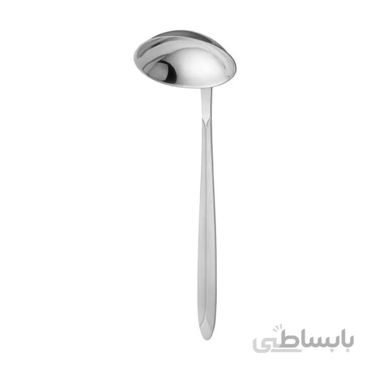 ملاقه سوپ ناب استیل مدل پالرمو (براق و مات)