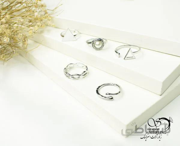 پک انگشتر زنانه کد 5682